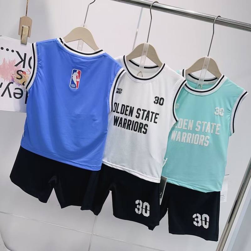 Boys All Star Number 30 Jersey Set – Pure Cotton Kids Suit – Rs.1079 – Sheinn Pakistan