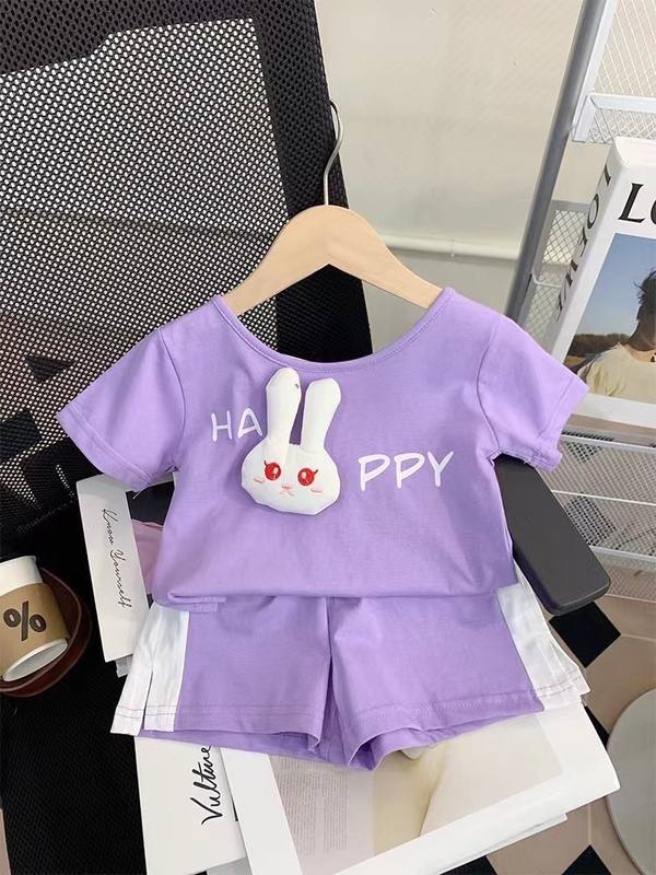 Girls Happy Bunny Green Suit – Rs.1079 – Sheinn Pakistan