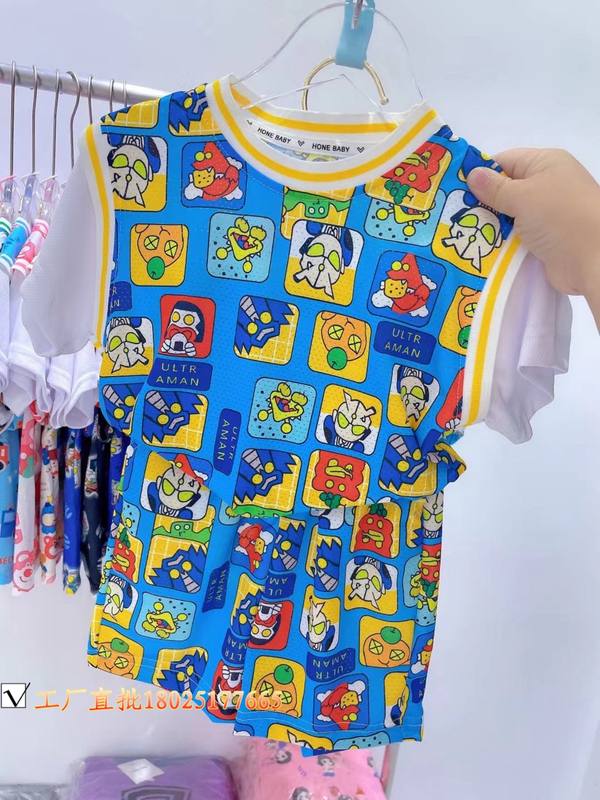 Baby Cartoon Multi Print Vest Set – Rs.1079 – She Inn Pakistan