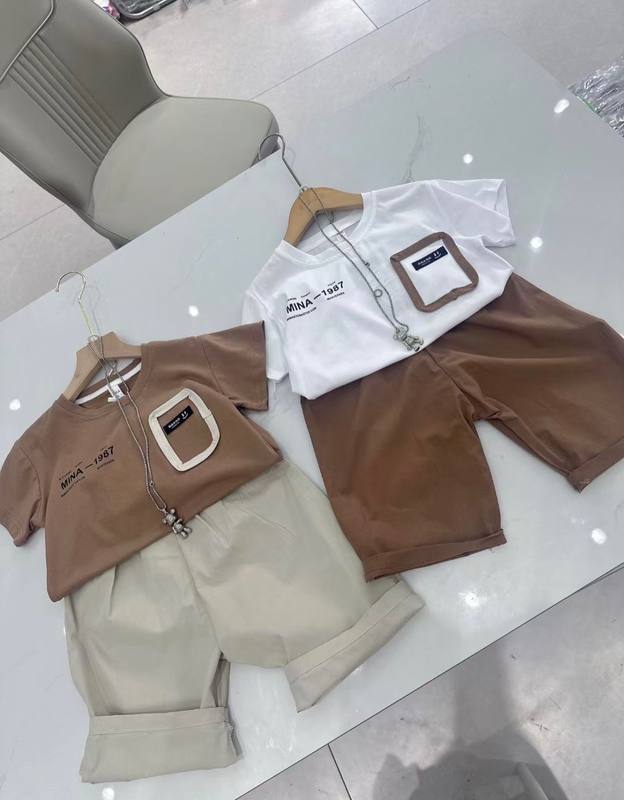 Boys Multi Colour Cargo Suit – Pure Cotton Kids Suit – Rs.1079 – Sheinn Pakistan