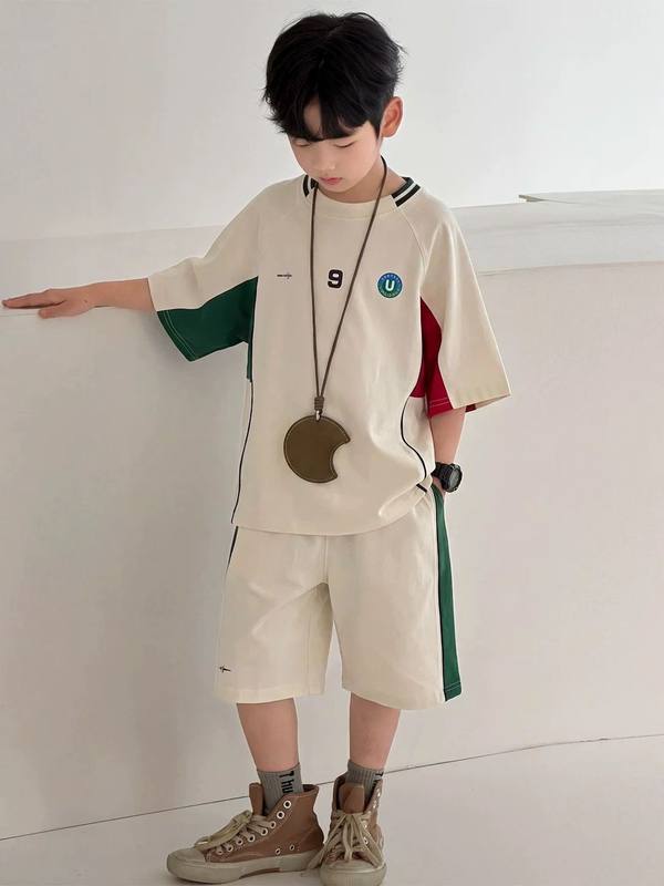 Girls Rainbow Dallas Stripe Suit – Pure Cotton Kids Suit – Rs.1079 – Sheinn Pakistan