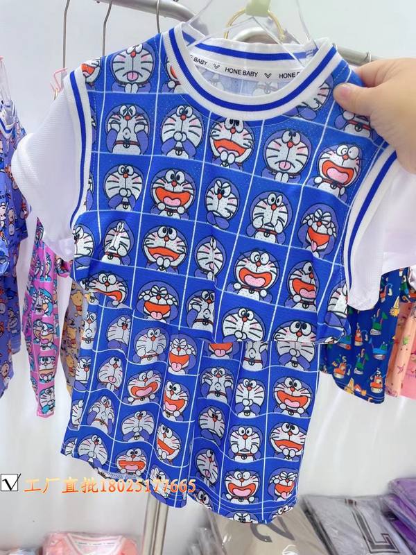 Baby Doraemon Blue Stripe Set – Rs.1079 – She Inn Pakistan
