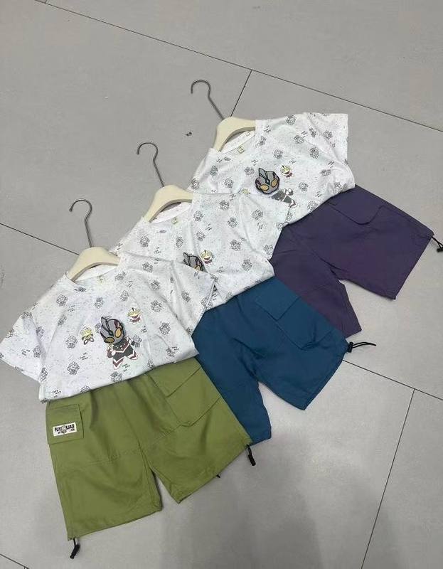 Baby Pink Bear All Print Set – Pure Cotton Kids Suit – Rs.1079 – Sheinn Pakistan