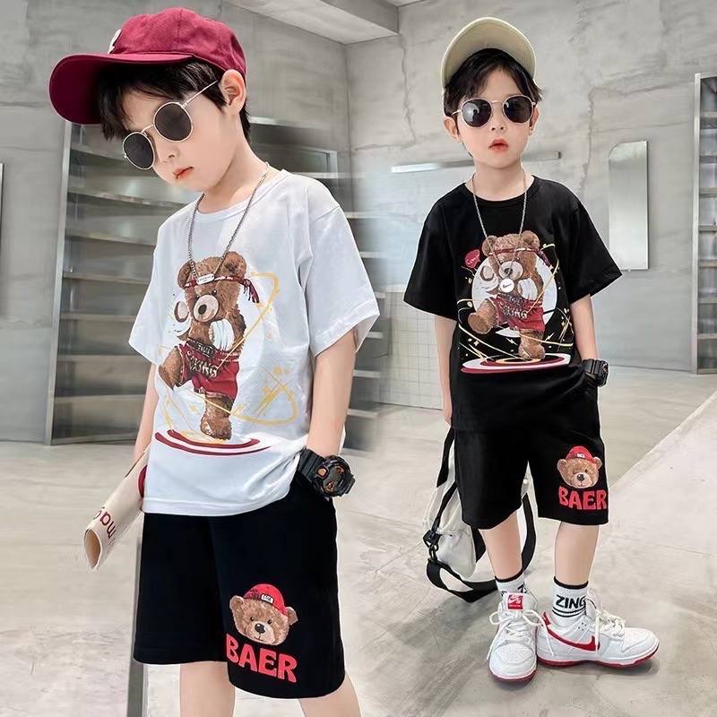 Boys Graffiti Character Dark Suit – Pure Cotton Kids Suit – Rs.1079 – Sheinn Pakistan