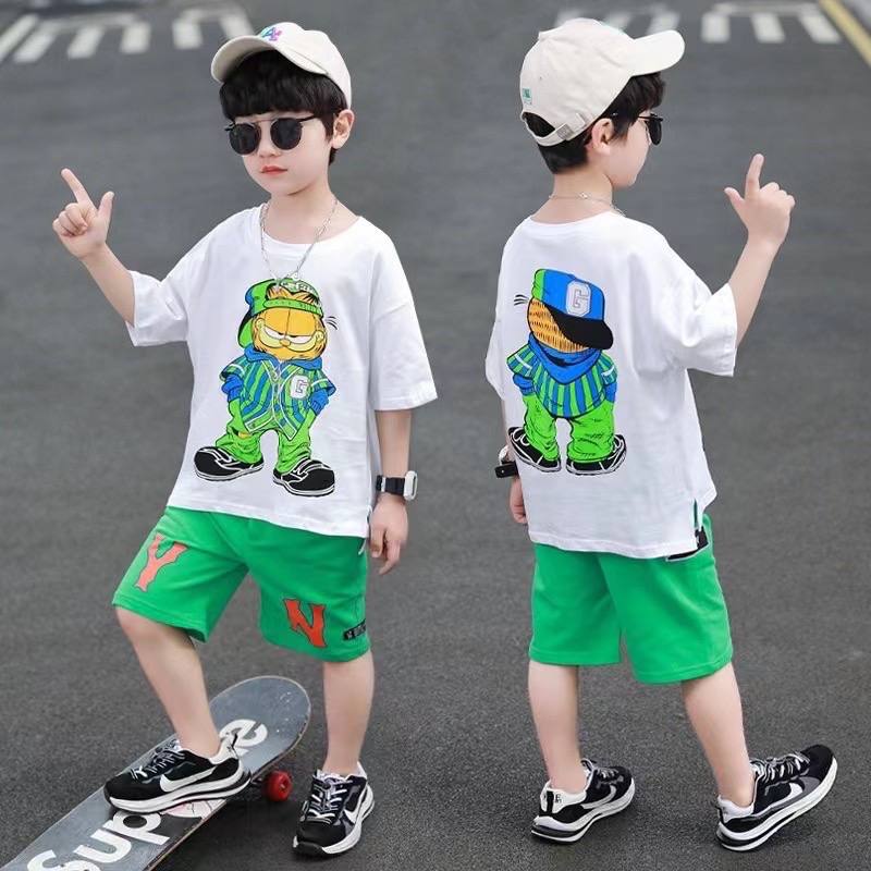 Boys Garfield Orange Suit – Rs.1079 – She Inn Pakistan