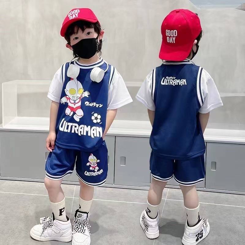 Boys Garfield Green Suit – Pure Cotton Kids Suit – Rs.1079 – Sheinn Pakistan