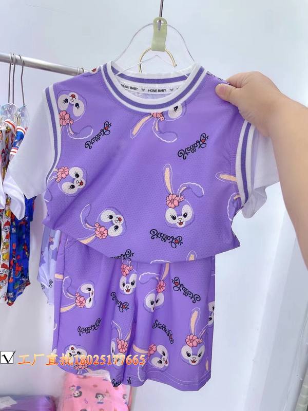 Baby Kuromi Purple Print Set – Pure Cotton Kids Suit – Rs.1079 – Sheinn Pakistan