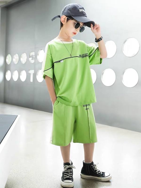 Boys Purple Gradient Suit – Pure Cotton Kids Suit – Rs.1079 – Sheinn Pakistan