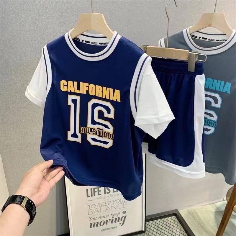 Boys Uneluo Number Print Suit – Pure Cotton Kids Suit – Rs.1079 – Sheinn Pakistan