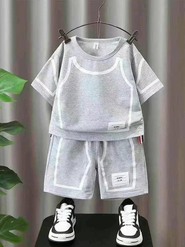 Boys CRADDPA Letter Vest Set – Pure Cotton Kids Suit – Rs.1079 – Sheinn Pakistan