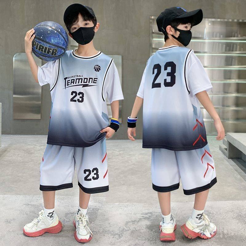 Boys Number 24 Blue White Jersey – Pure Cotton Kids Suit – Rs.1079 – Sheinn Pakistan