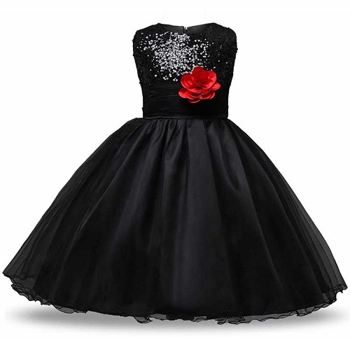 Black frock clearance for baby girl