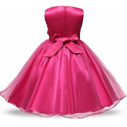 Pink frock hotsell