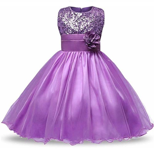 Purple frock best sale