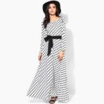 Black & White Polka Dot Maxi