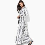 Black & White Polka Dot Maxi