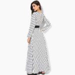 Black & White Polka Dot Maxi