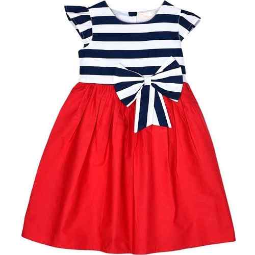 Red Lining Baby Frock
